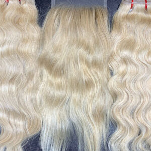 Wavy blonde
